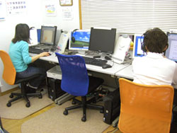 静岡市　清水区　パソコン教室　授業風景